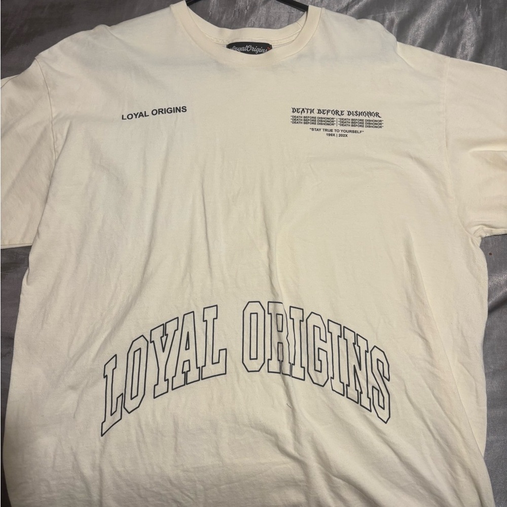 Loyal Origins Cream T-Shirt